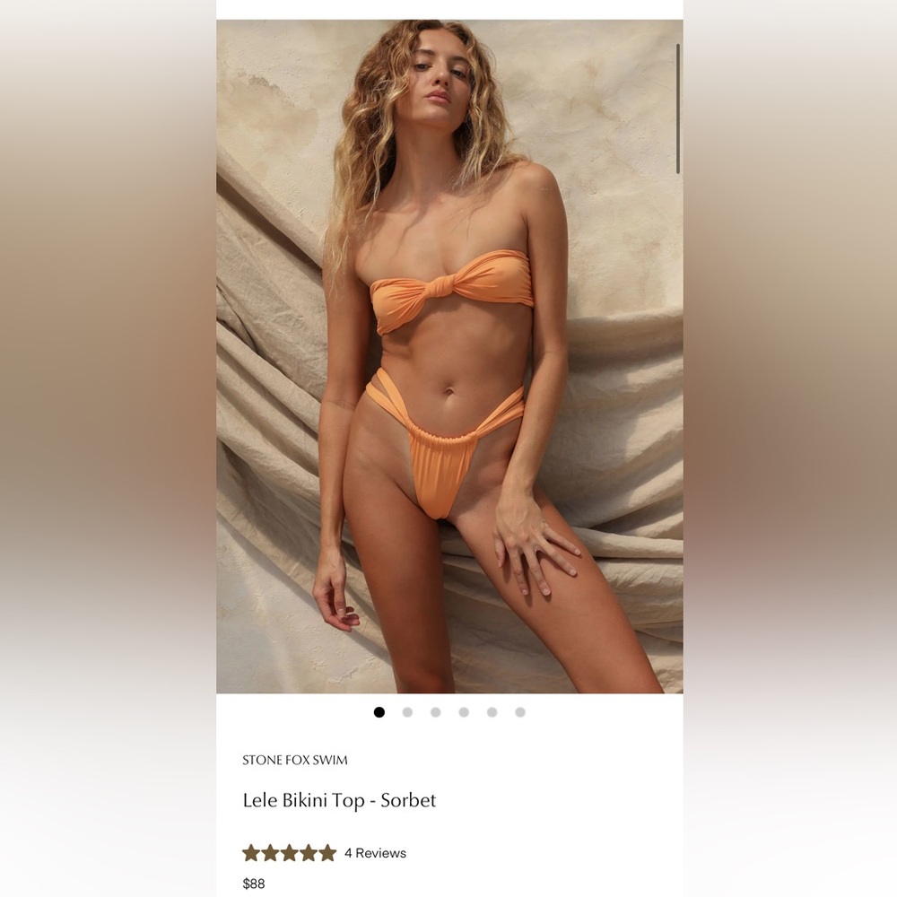 STONE FOX SWIM

Lele Bikini Top